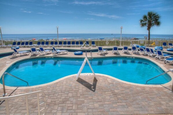 Indoor pool, outdoor pool