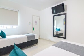TvÄbÀddsrum | Minibar, gratis wi-fi och sÀngklÀder