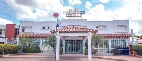 Façade de lâhĂ©bergement