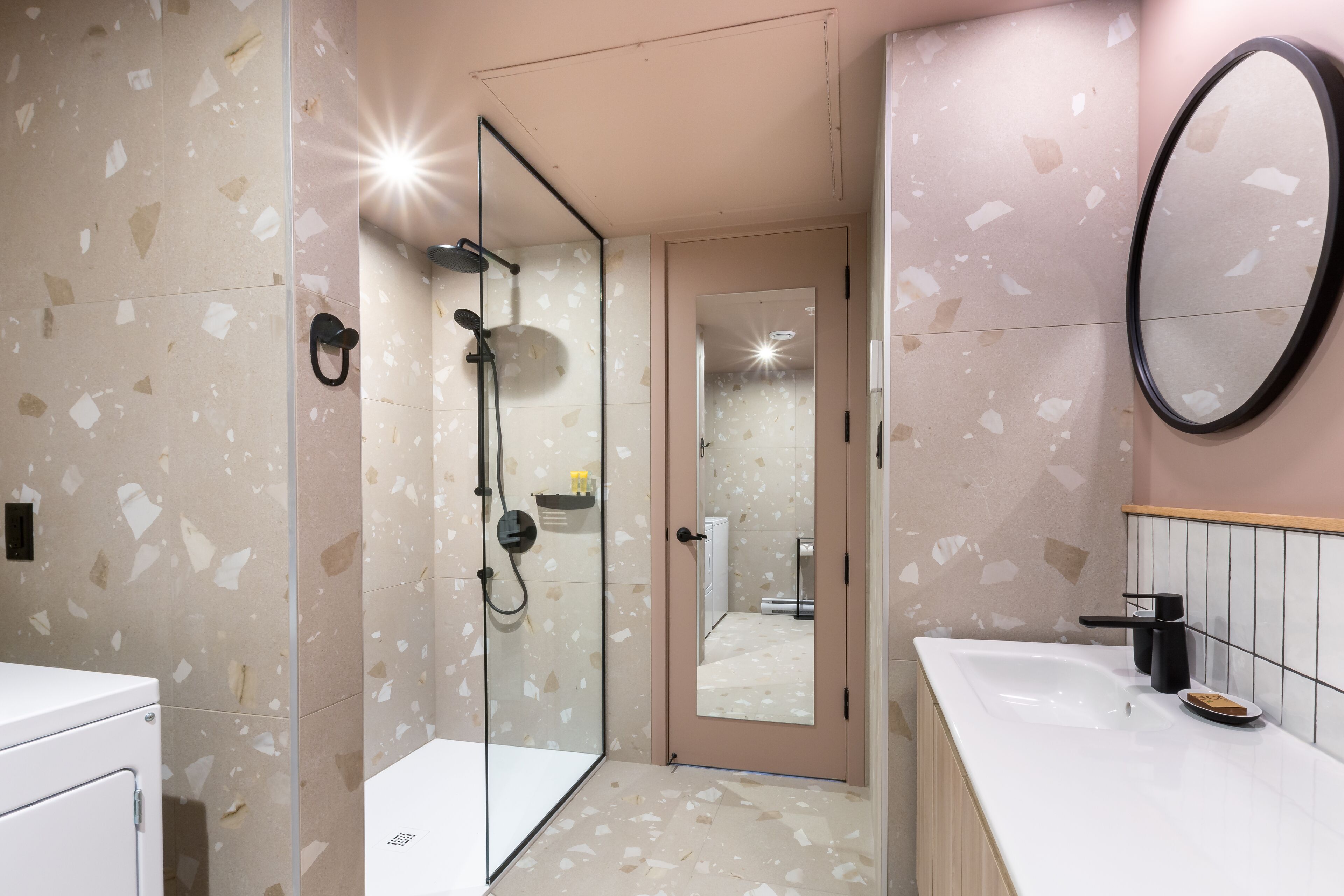 Loft, 1 King-Bett | Badezimmer | Dusche, Haartrockner, Handtücher, Seife