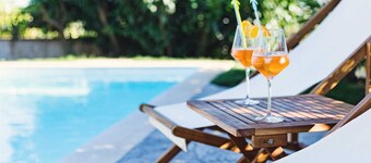 Charming 3 bedroom villa with pool surrounded by greenery