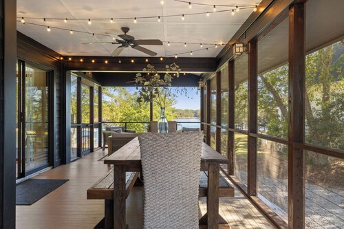 Lake front house near Clemson University