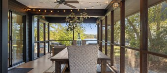 Lake front house near Clemson University