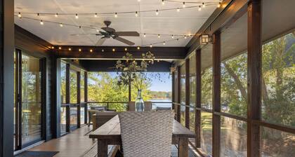 Lake front house near Clemson University