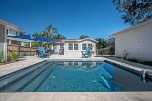 Außenpool, beheizter Pool