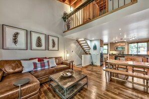 Smart TV, chimenea y videojuegos 