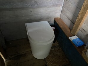 Shower, towels, soap, shampoo - Pony, MT — DOGS & HORSES OK — On private creek (Pony)