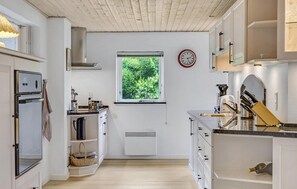 Refrigerador, horno, placa de cocina, lavavajillas