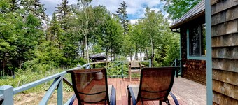 Dog-Friendly Lakefront Home w/ Deck, Firepit, Water Views & Games