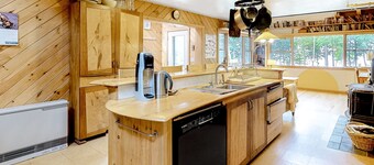 Dog-Friendly Lakefront Home w/ Deck, Firepit, Water Views & Games