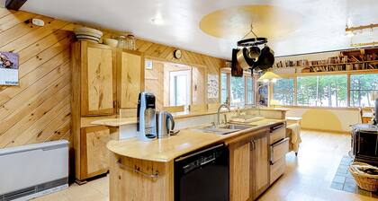 Dog-Friendly Lakefront Home w/ Deck, Firepit, Water Views & Games