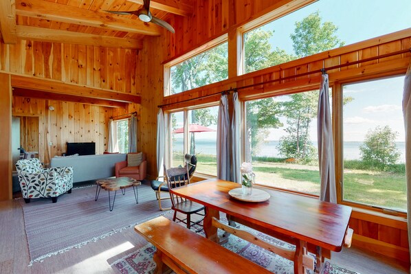 Interior - Delightful Waterfront Escape W/ Three Kayaks, Free WiFi, Beach Access & More (North Hero)