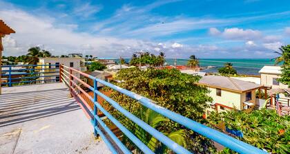 Ocean-view island gem with balcony & beach access nearby