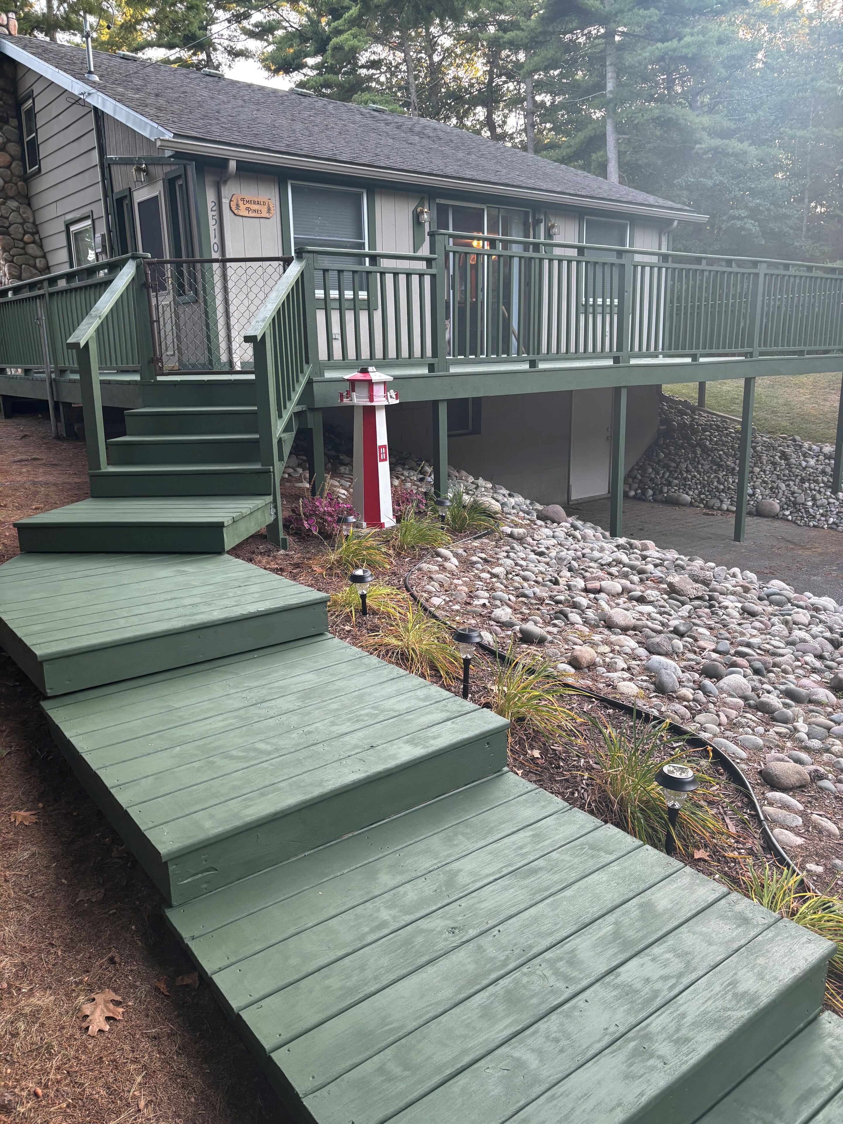 Overnattingsstedets uteområder