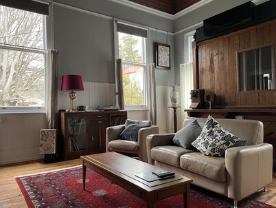 Historic Two Bedroom Suite including lounge room and cooked breakfast