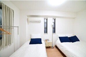 3 間睡房、書桌、免費 Wi-Fi、床單