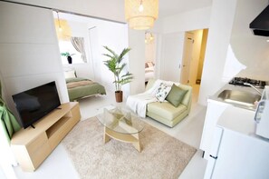 2 bedrooms, desk, iron/ironing board, free WiFi
