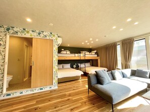 Family Suite, Non Smoking, Kitchenette (501) | Soundproofing, free WiFi, bed sheets - Ikoi Hotel Tokyo (Tokyo)