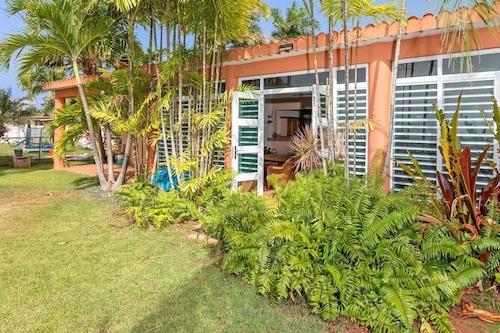 Casa Rústica | Beautiful rustic tropical villa in Aguadilla. Immense backyard wi