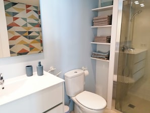 Dusche, Handtücher