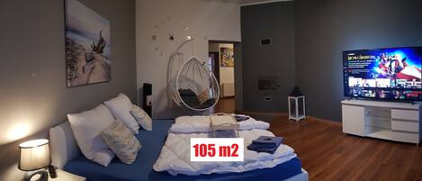 2 bedrooms, iron/ironing board, WiFi