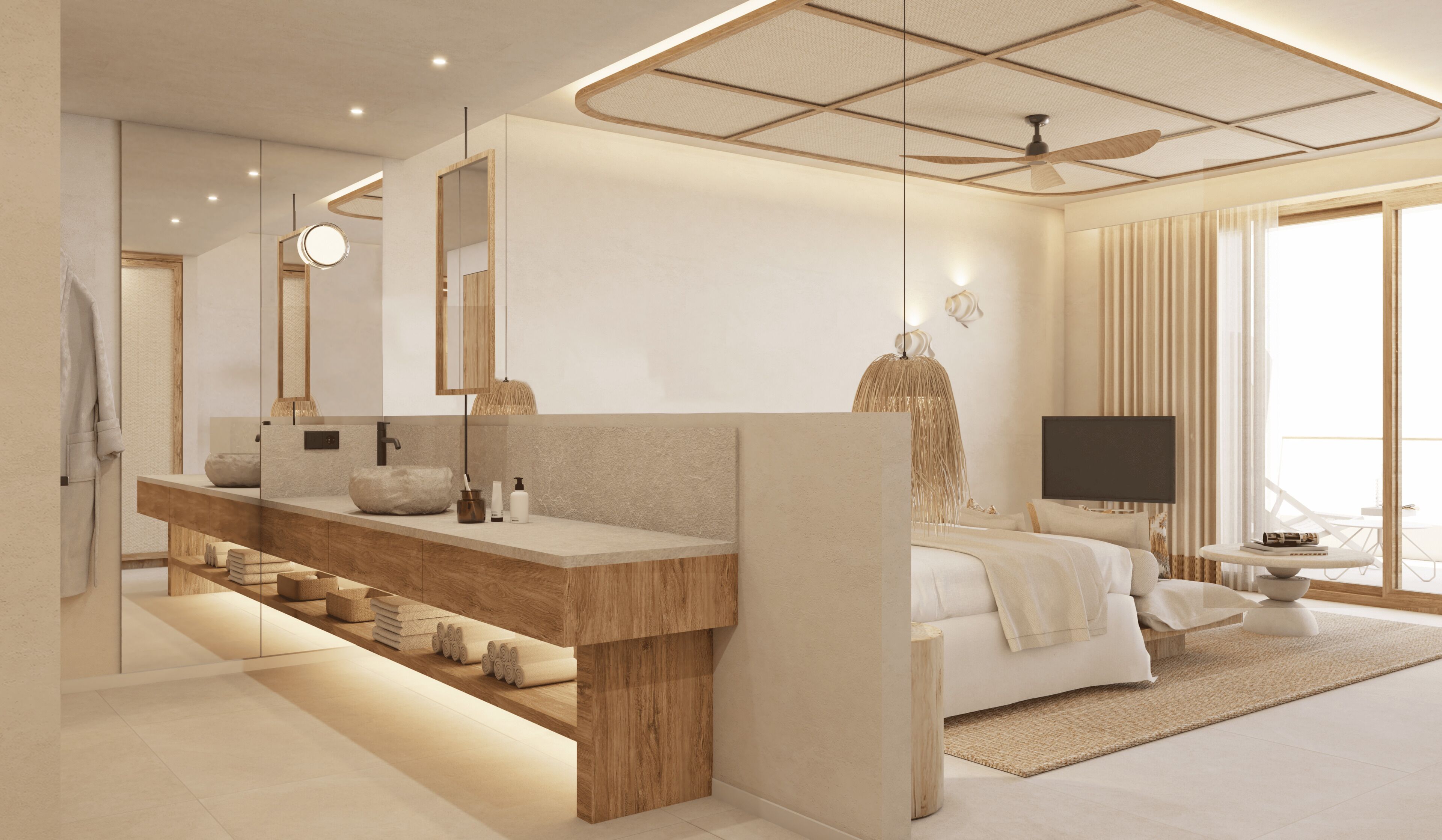 Minibar, Schreibtisch, kostenloses WLAN, Bettwäsche