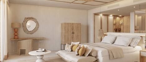 Minibar, escritorio, wifi gratis y ropa de cama