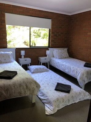 2 habitaciones, wifi y ropa de cama