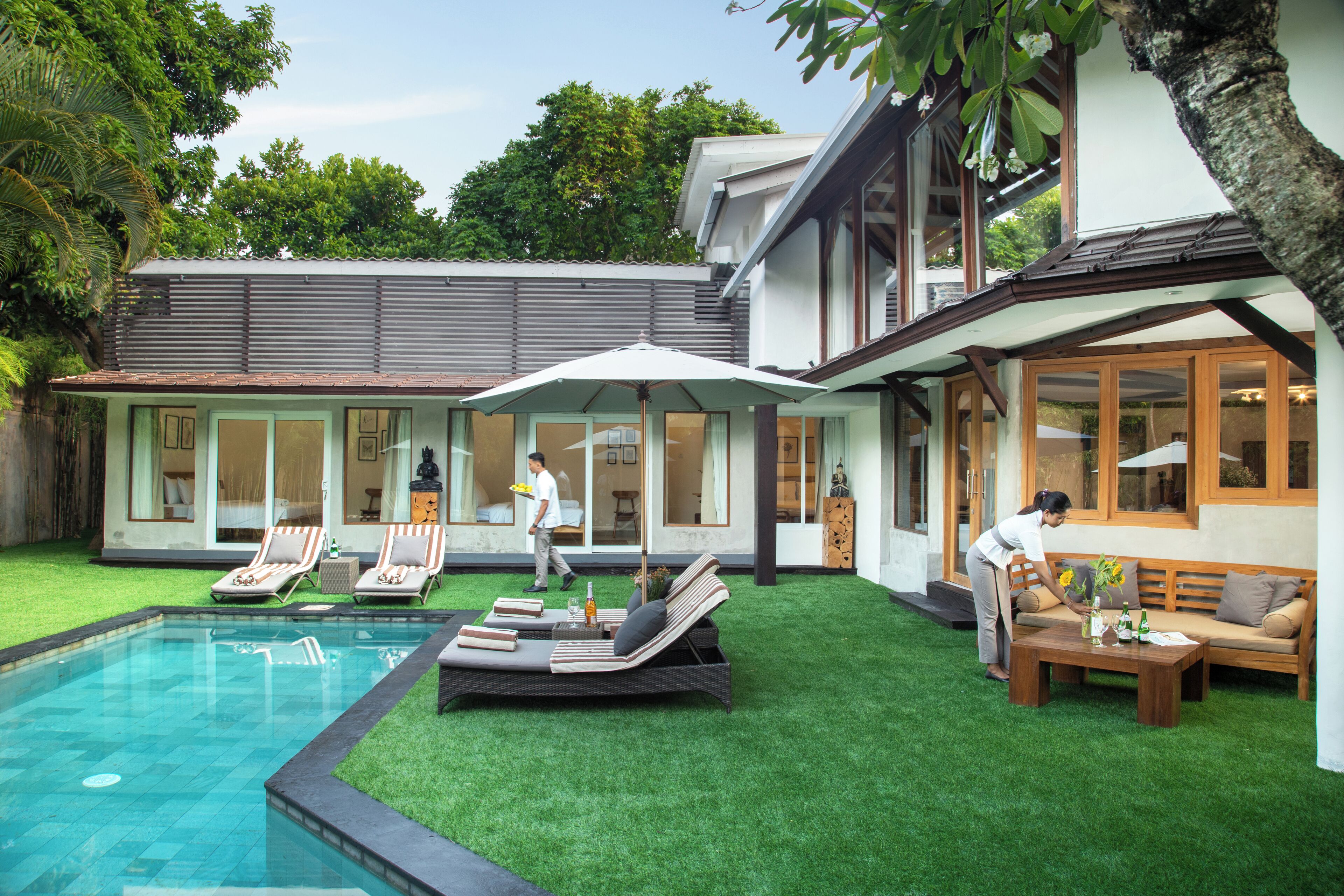 Outdoor pool