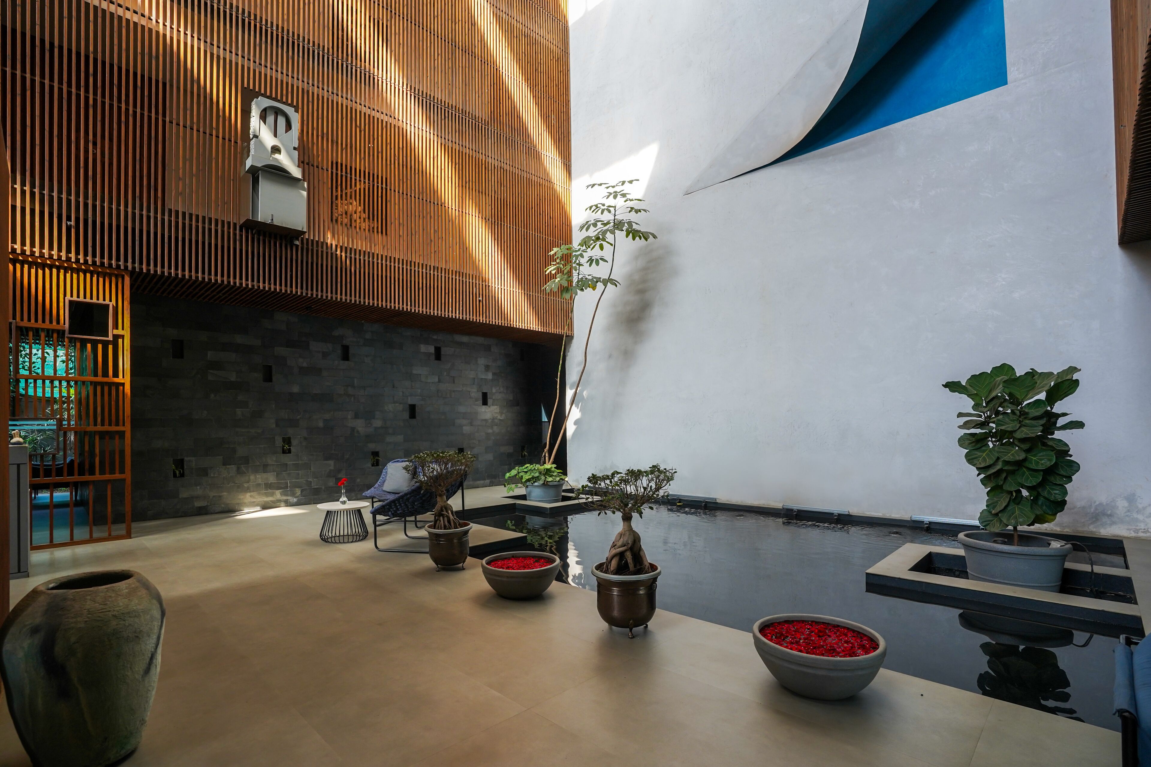 Spa reception