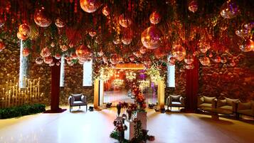 Indoor wedding