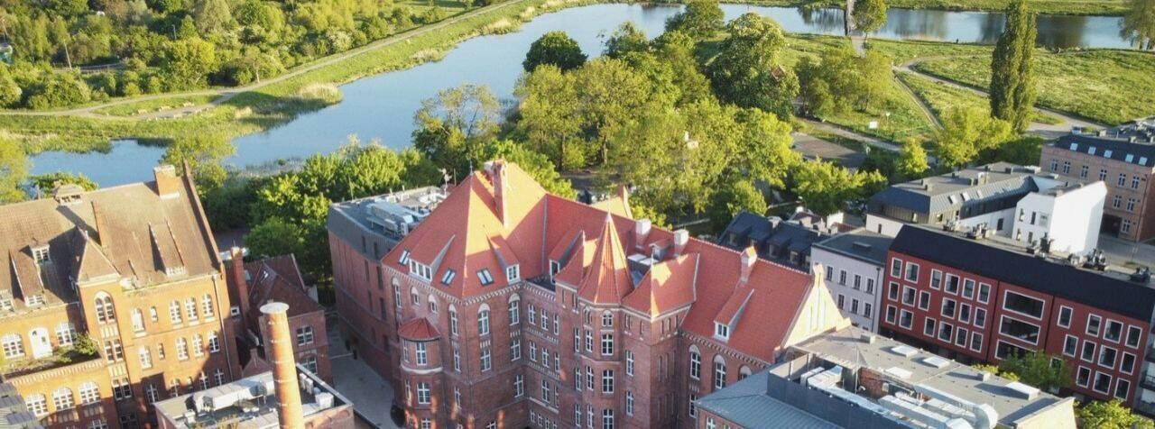 Voorkant van accommodatie