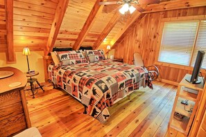 4 soverom, strykejern/-brett, wi-fi (inkludert) og sengetøy