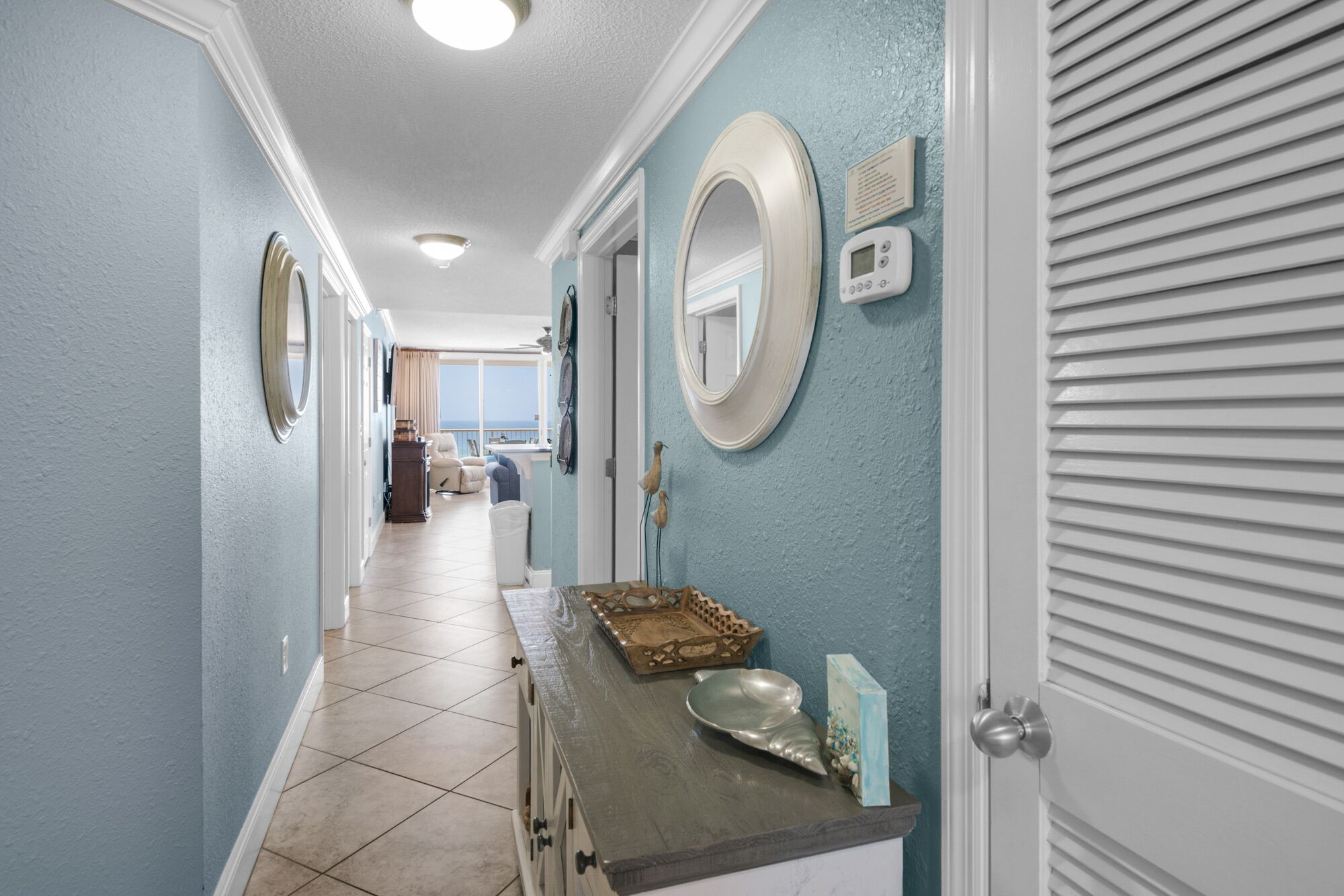 STUNNING BEACH FRONT VIEWS FROM THE HUGE BALCONY! 5th FLOOR UNIT!