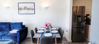 Blue Apartment in Peterborough