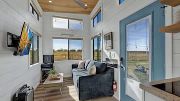 Smart TV, table tennis, books