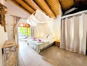 3 bedrooms, soundproofing, iron/ironing board, travel crib - VILLA MANGO (Eden Green)**** - swimming pool & Spa - 3 BEDROOMS 3 BATHROOMS (Saint-François)