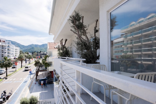 Majoituspaikan julkisivu