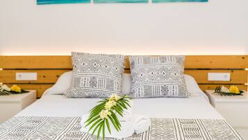 2 slaapkamers, een strijkplank/strijkijzer, gratis wifi, beddengoed