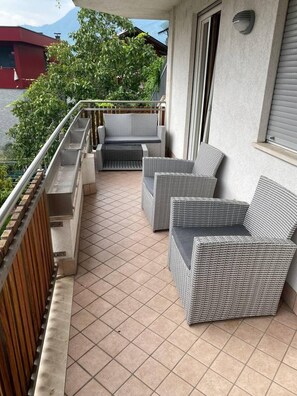 Terrace/patio - Living Rencio casa vacanza a Bolzano (Bolzano)