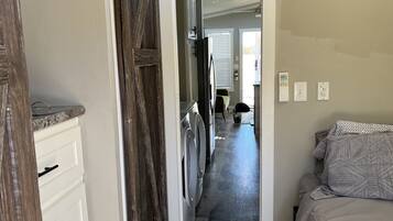 1 bedroom, iron/ironing board, travel crib, free WiFi