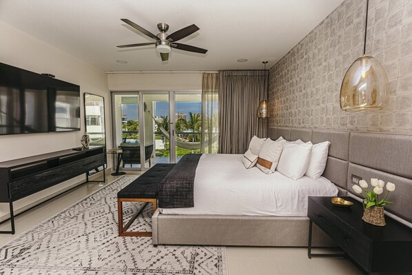 4 slaapkamers, een strijkplank/strijkijzer, reisbedje, wifi