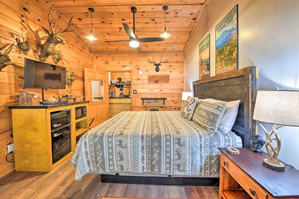 1 chambre, accès au Wi-Fi (inclus), literie fournie