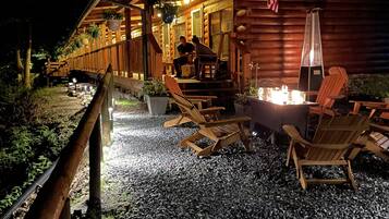 Restauration en plein air