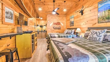 1 chambre, accès au Wi-Fi (inclus), literie fournie
