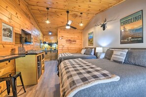 1 chambre, fer et planche à repasser, Wi-Fi gratuit, draps fournis