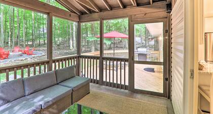 Sunroom, Fire Pit + Sauna: Lake Locust Village Gem