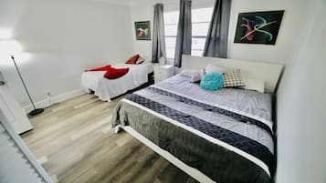 3 habitaciones, tabla de planchar con plancha y wifi gratis