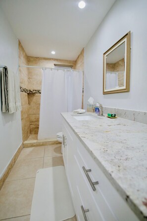 Shower, hair dryer, towels, soap - YOUR HOME AWAY FROM HOME (Pompano Beach)