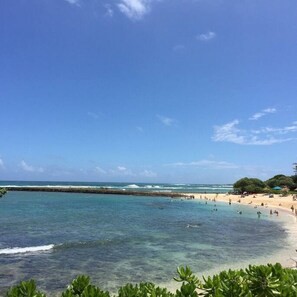 Beach nearby